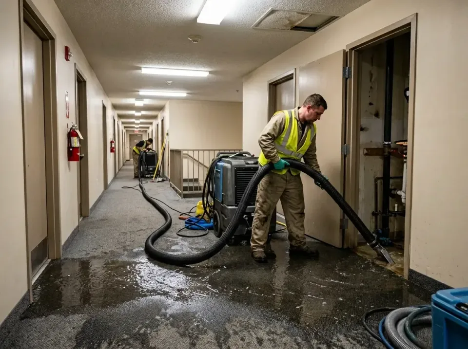 multi-unit-apartment-hallway-f-005 — frequently asked questions, Emergency Burst Pipe Water Extraction & Removal in Carroll,…